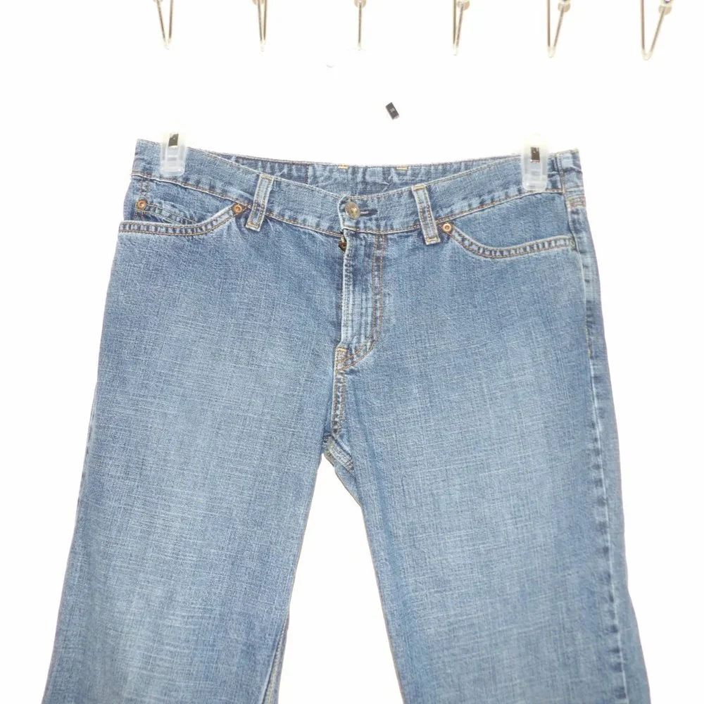 Lucky Brand " Progressive Crop " 100% Cotton Jeans Sz 8/29 - Picture 5 of 7